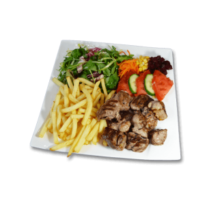 Assiette Brochette D'agneau 